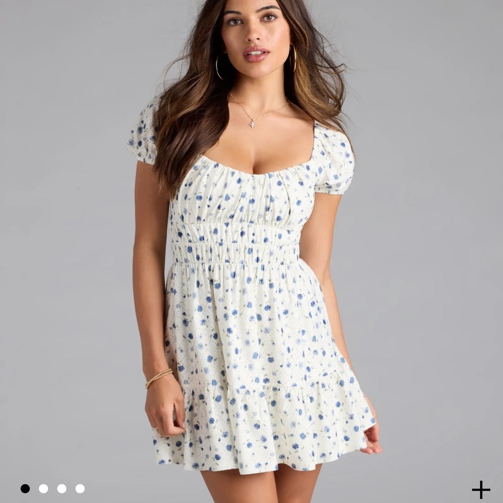 Floral Skater Dress
